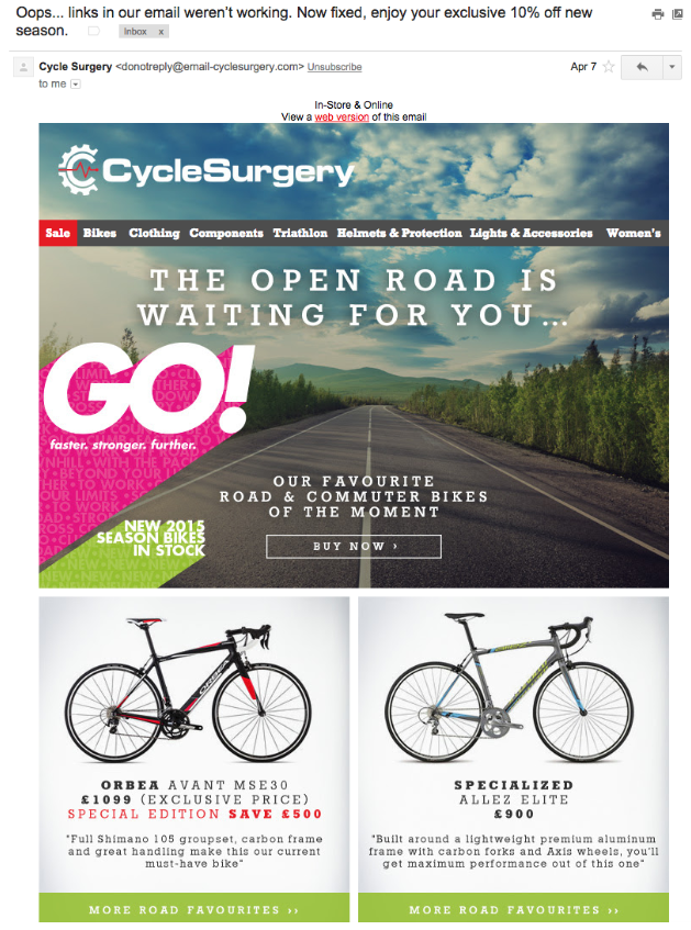 Oops! When email marketing mistakes happen